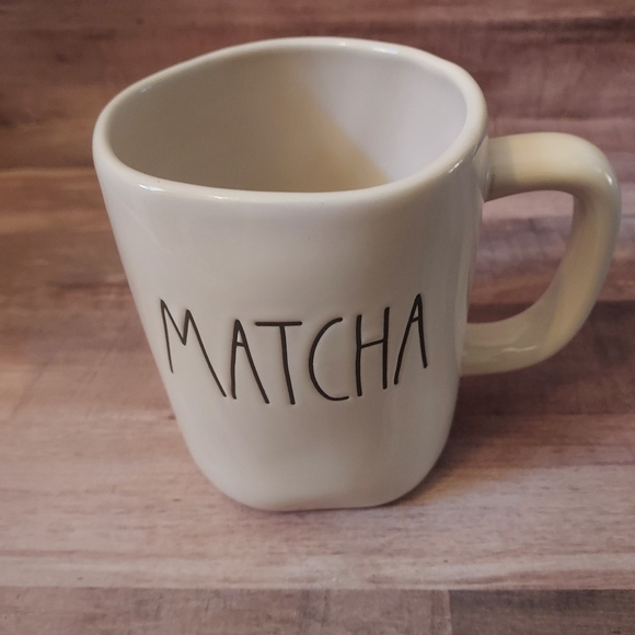 HUGE Rae Dunn MATCHA Tea Cup Coffee Mug Ceramic White Cream Ivory Black NEW - Picture 11 of 16